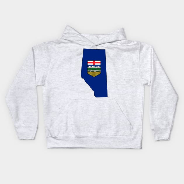 Alberta Love Kids Hoodie by somekindofguru